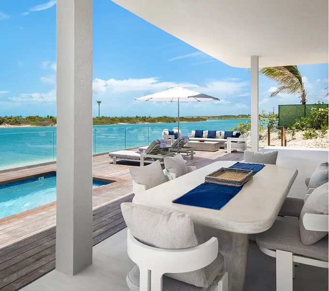 Bungalows by the beach